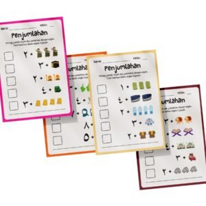 Worksheet Angka dalam Bahasa Arab 3